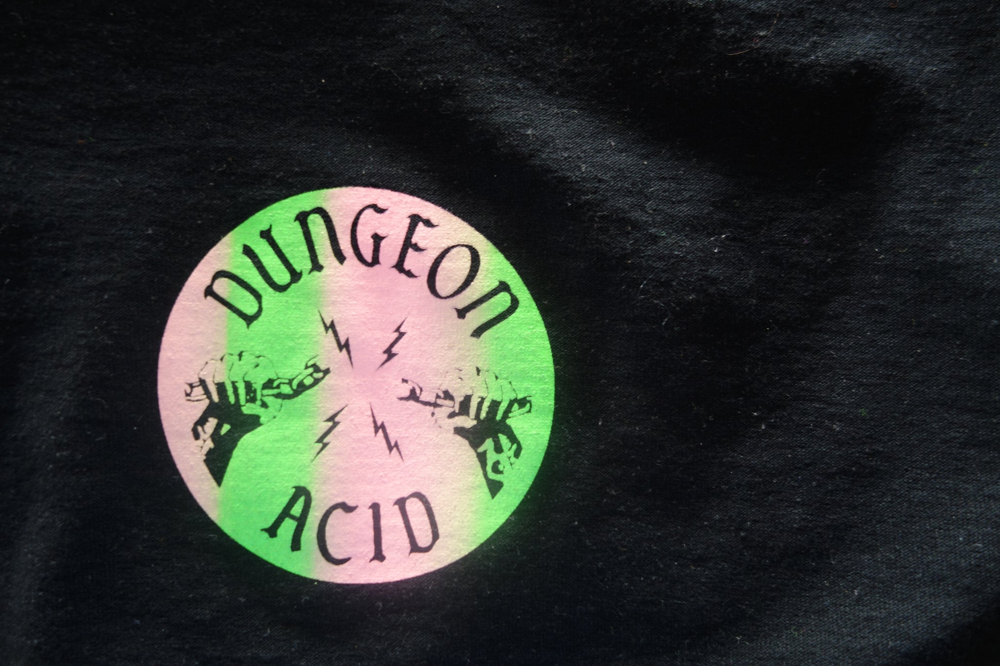OG LOGO LONG SLEEVE PINK & GREEN